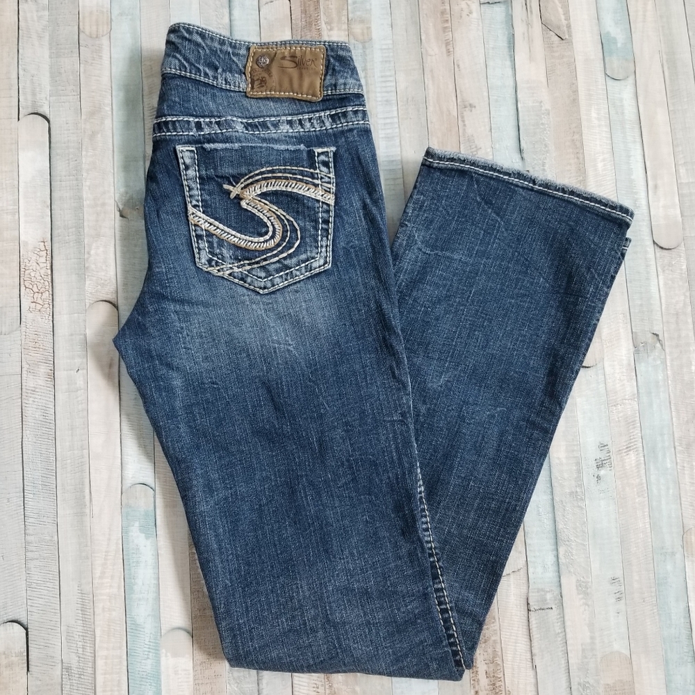 Silver Suki 17" Bootcut Jeans